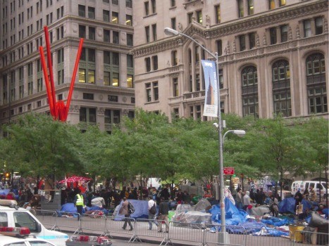Occupy Wall Street Zuccotti Park